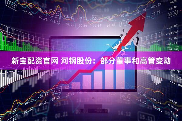 新宝配资官网 河钢股份：部分董事和高管变动